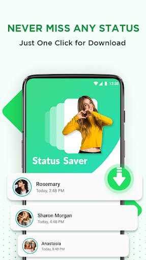 WA Status Saver - WA Business Status Saver स्क्रीनशॉट 1
