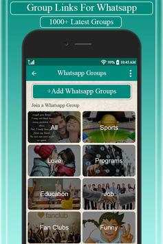 Group Links For Whatsapp screenshot 1