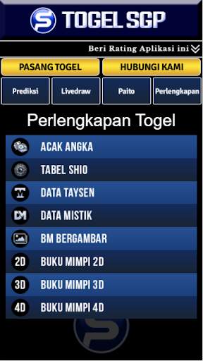 Togel SGP screenshot 2