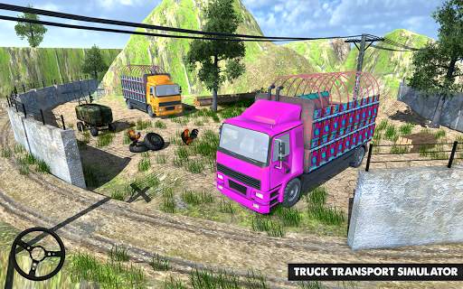 Hill Cargo Truck Simulator Transport Free 3D Truck screenshot 6