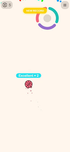 Bola Lompat Warna-warni screenshot 6