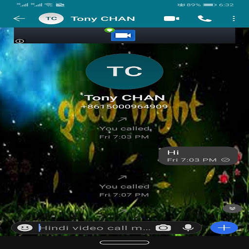 Hindi video call screenshot 2