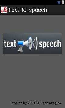 Text To Speech screenshot 1
