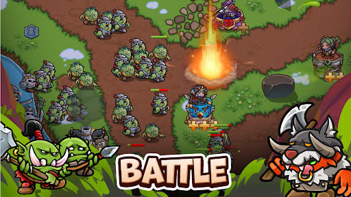 Crazy Defense Heroes - TD Game screenshot 2