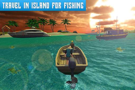 Boat Fishing Simulator: Salmon Wild Fish Hunting screenshot 2