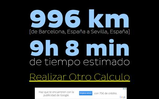 Distancia entre Pueblos screenshot 1