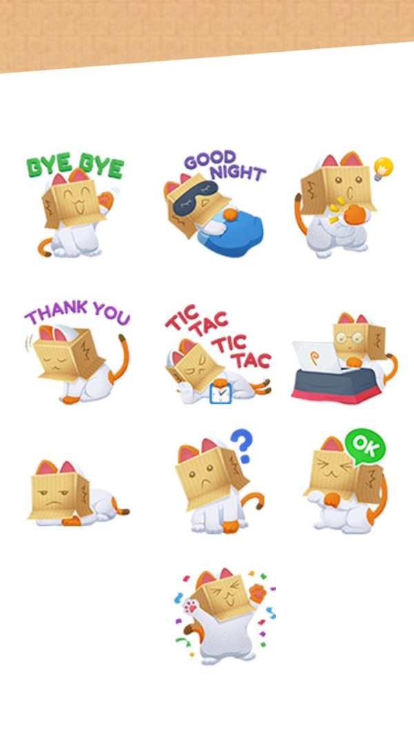 Puss In Box Sticker for Facebook screenshot 5