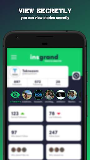Insgrand - Who Viewed My Profile, Unfollowed screenshot 3