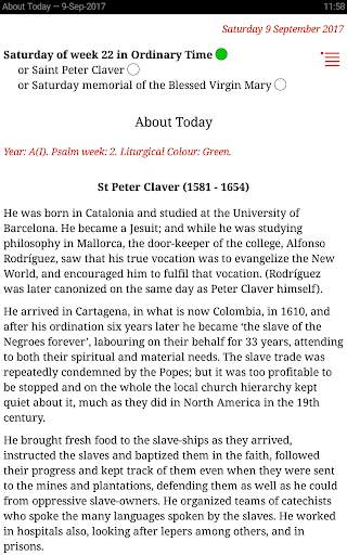 Catholic Calendar: Universalis screenshot 6