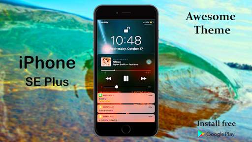 iPhone SE Plus Launcher 2020: Themes & Wallpapers screenshot 3