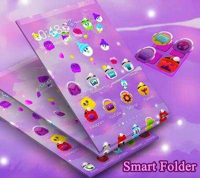 3D Cute Cartoon Fluffy Launcher screenshot 6