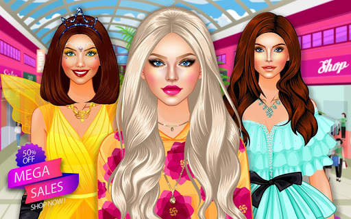 Crazy Fashion Shopping Run - Glam Makeover Game screenshot 2