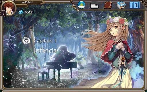 Nora - Relaxante piano telhas jogo screenshot 13