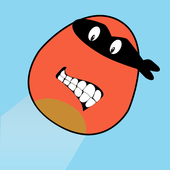 Angry Ninja Jumping Bird icon