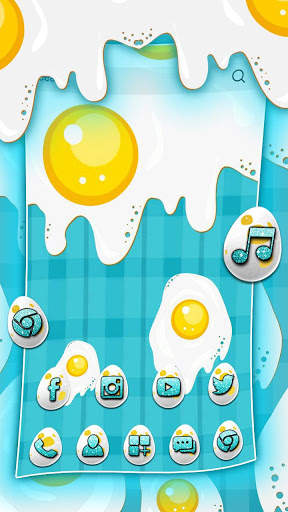 Cute, Cartoon, Egg Themes & Live Wallpapers screenshot 1