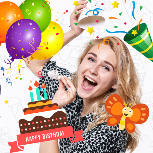 Happy Birthday Frame - Happy Birthday Photo Editor icon