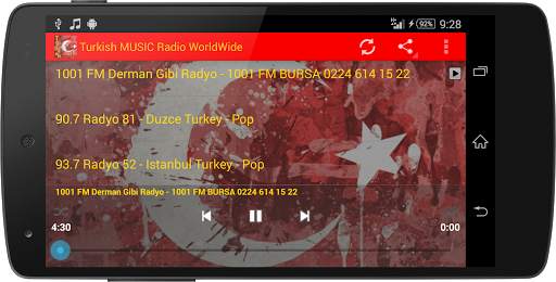 Turkish MUSIC Radio WorldWide screenshot 5