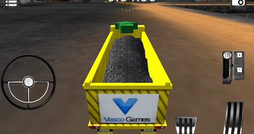 Heavy dump truck 3D parking screenshot 10