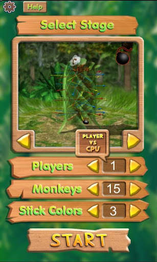 Dropping Monkeys 3D Board Game screenshot 1