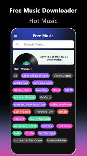 Free Music Downloader & Mp3 Music Download screenshot 1
