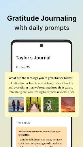Gratitude: Self-Care Journal screenshot 2
