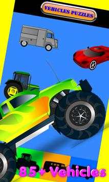 Plane, Bike, Car, Truck, Bus Puzzles screenshot 1