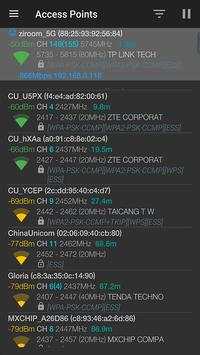 Wifi Analyzer Pro screenshot 1