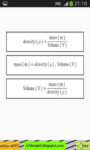 Density Calculator screenshot 1