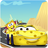 ikon Spongbob McQueen Racing