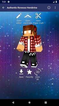 Herobrine Skins for Minecraft screenshot 8