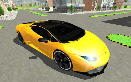 Realistic Car Driving Simulator screenshot 4