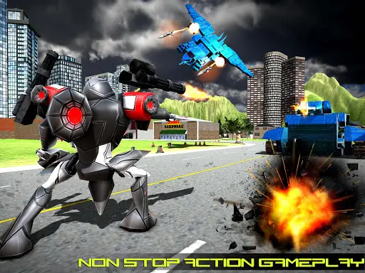 Transform Robot Action Game screenshot 18