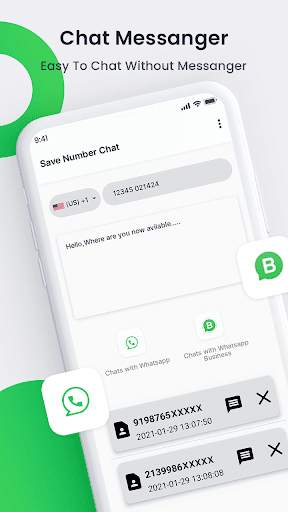 Chat Open in WHatsapp : Without Save Number screenshot 2