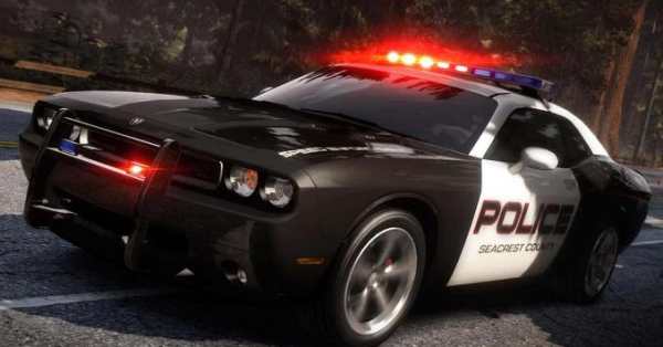 Police car chase game screenshot 2
