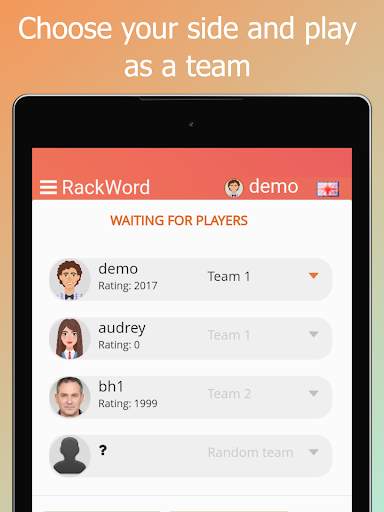 Rackword - Online word game скриншот 16