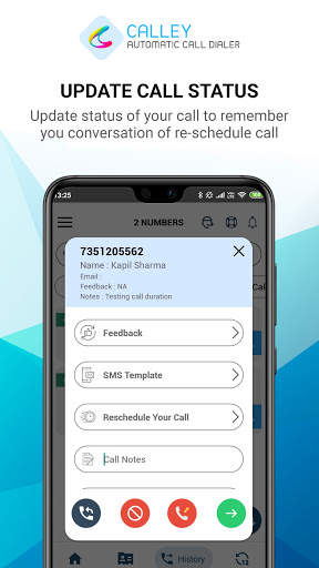 Auto Dialer Software - Calley screenshot 4