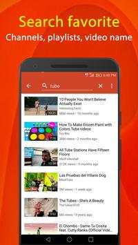 Play Tube Player - Video Tube Player 3 تصوير الشاشة