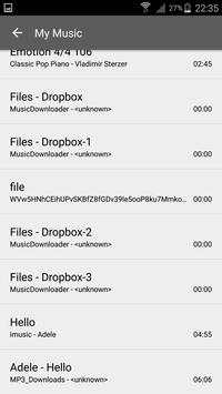 Mp3 Music Downloaded Player screenshot 4
