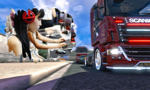 Frame Truck Euro Photo Editor screenshot 1