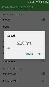 Flash Blinking On SMS & Call screenshot 3