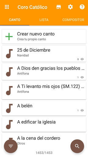 Coro Católico screenshot 2