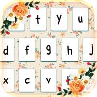 Charming Flowers Keyboard Theme on 9Apps