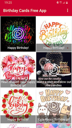 Happy Birthday Cards App screenshot 6