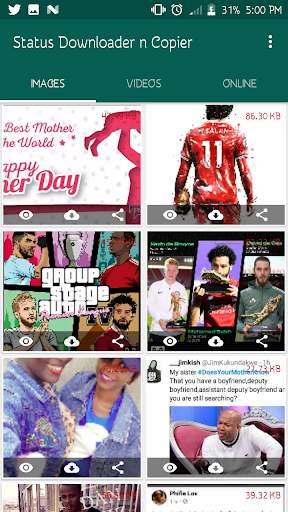 Status Downloader And Copier screenshot 1
