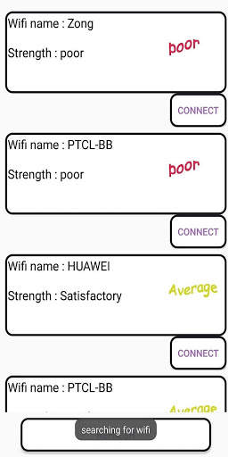 WiFi Signal Strength Compare screenshot 2