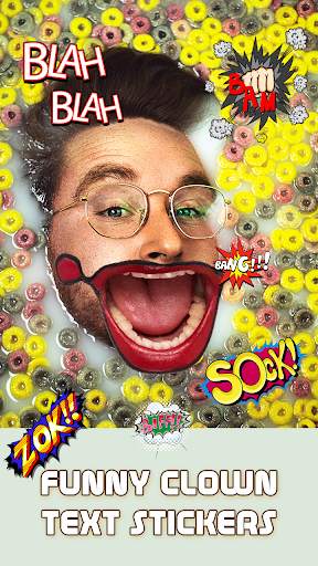 FUNNY CLOWN FACE PRANK: FUNNY CLOWN PHOTO EDITOR screenshot 3
