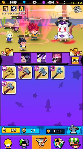 Idle Evolution - Super Z Fighters screenshot 3