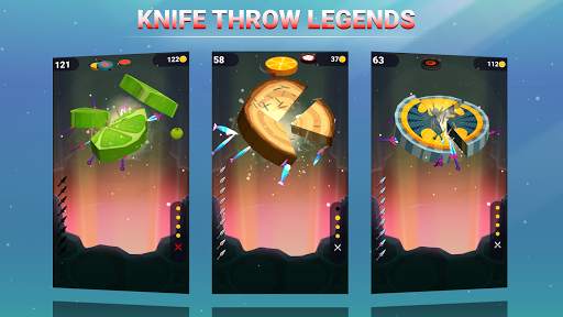 Knife Throw Legends : Knife Throw 3D Part 2 screenshot 3