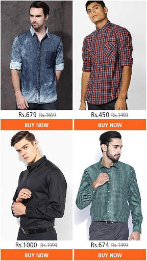 Men Clothing - Shirt Designs & Shopping screenshot 1