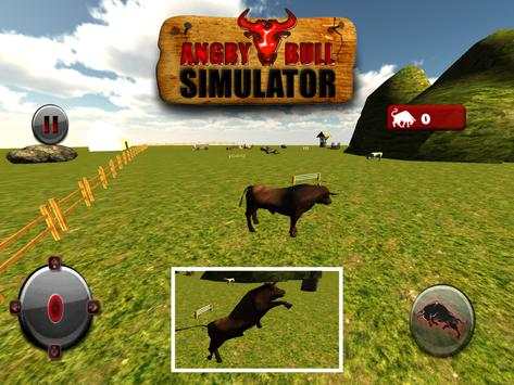 Angry Bull Simulator Game 3D screenshot 6
